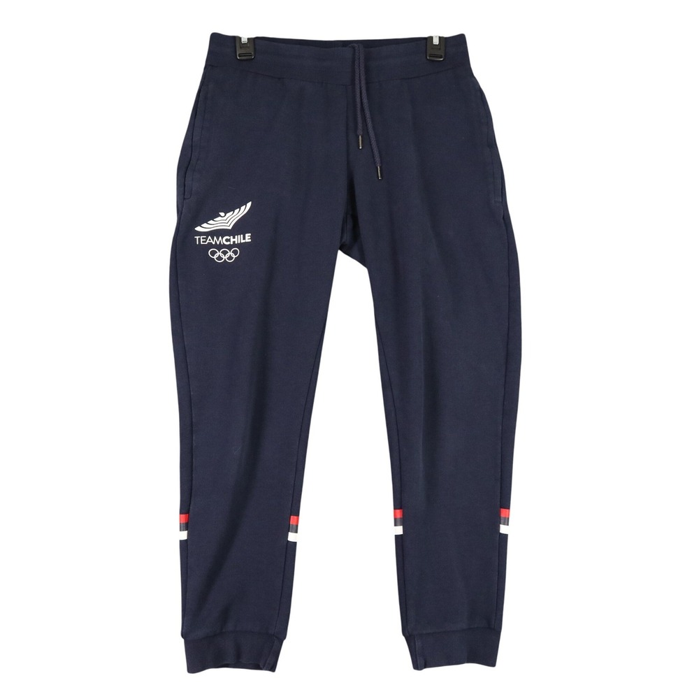 Team Chile New Balance Jogger Sweatpants‎ Women M Navy Olympic Stripe Athletic